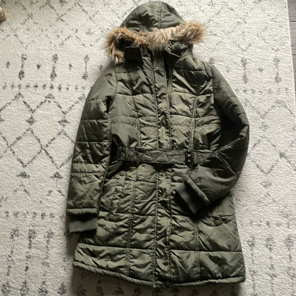 Green Medium Women’s Puffer Jacket